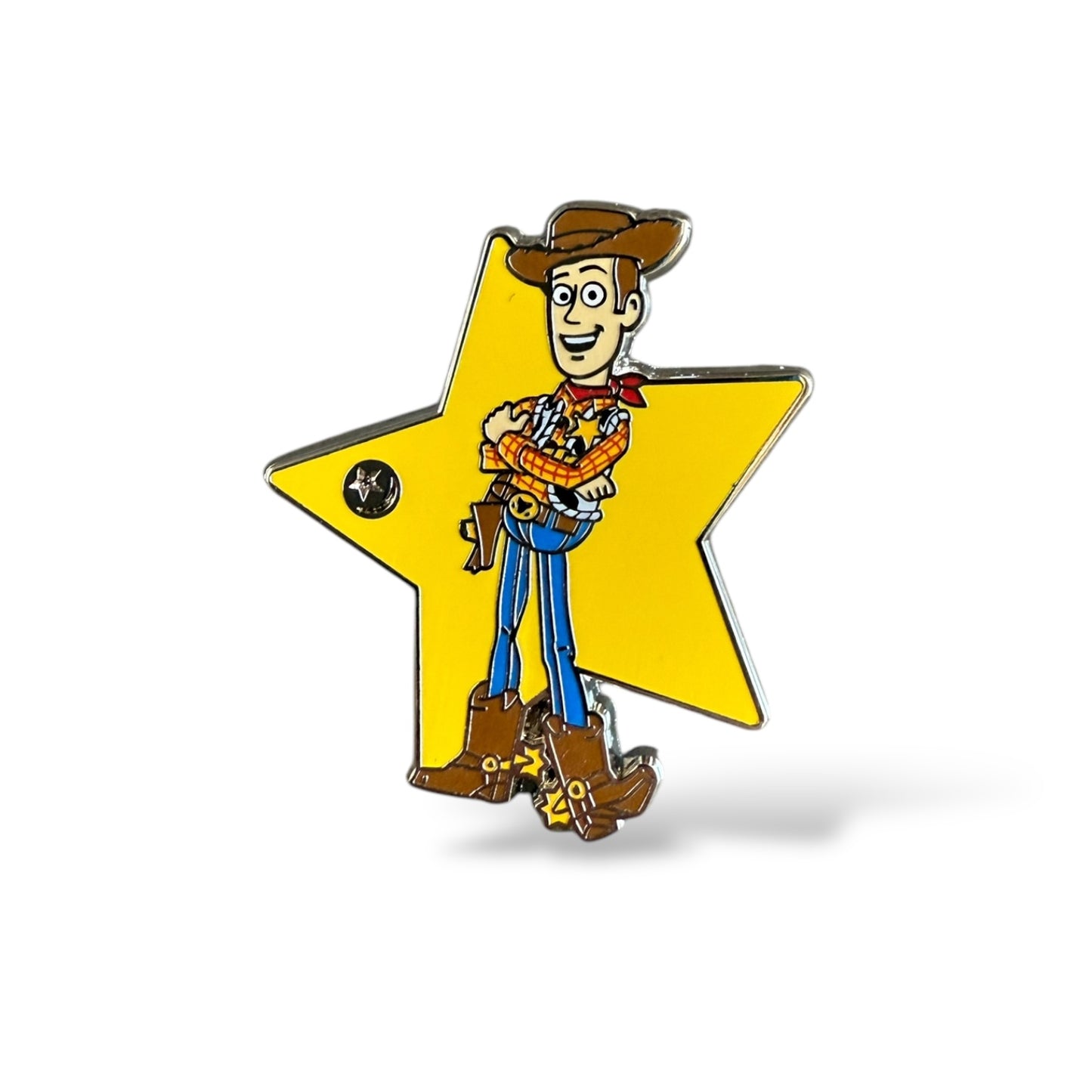 Cast Lanyard Pixar Toy Story Woody Hidden Mickey Pin
