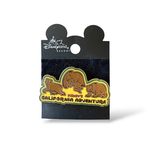 DCA Trio of Bears with Disney's California Adventure Pin