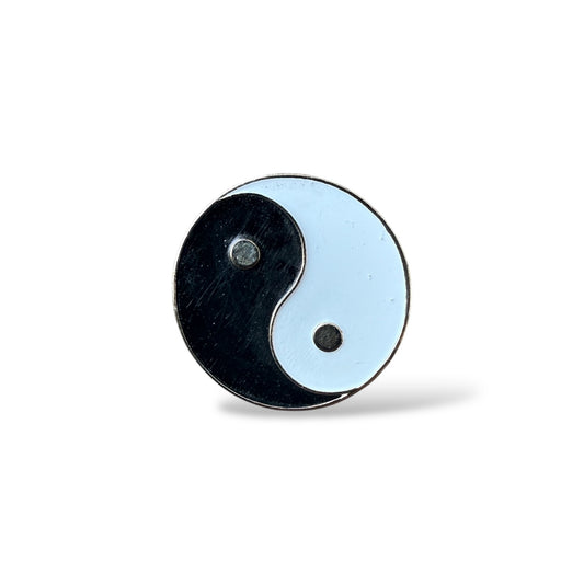 Yin and Yang Mini Button Pin