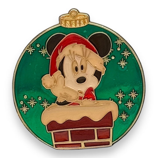 WDW Chimney Christmas Ornaments Mystery Minnie Pin