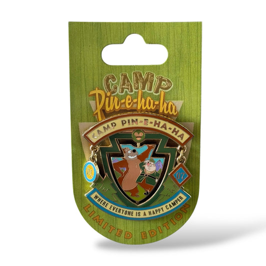 DLR Camp Pin-e-ha-ha Event Logo Pin