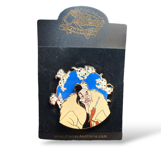 Disney Auctions Cruella De Vil Spinner Pin
