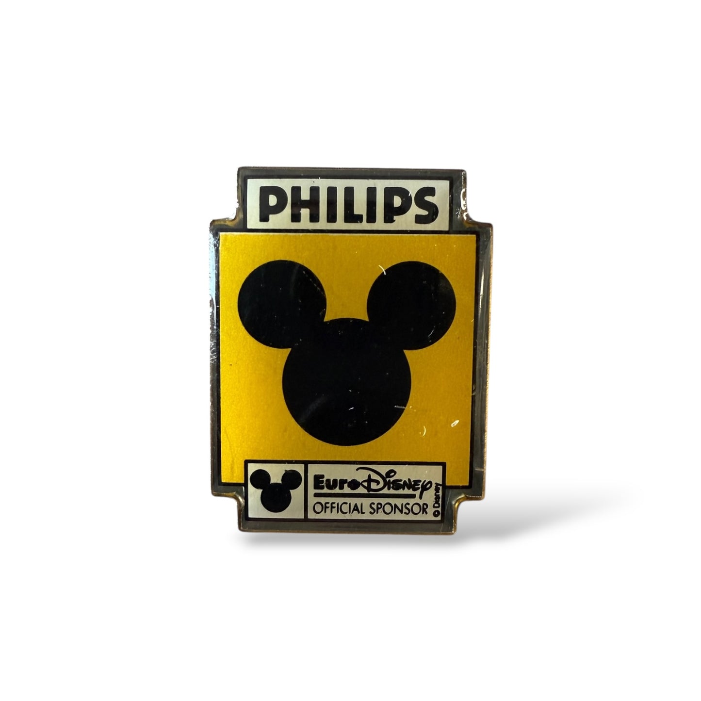 DLRP Philips Official Sponsor Mickey's Ears Pin