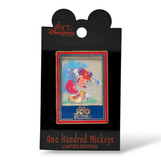 DLR One Hundred Mickeys Color Golf Pin