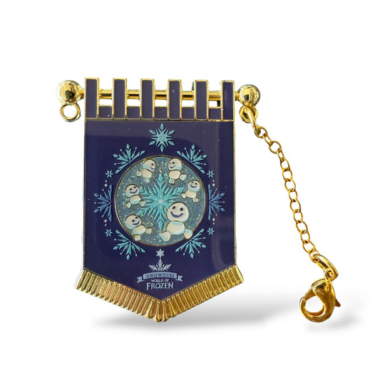 HKDL World of Frozen Chain Banner Snowgies Pin