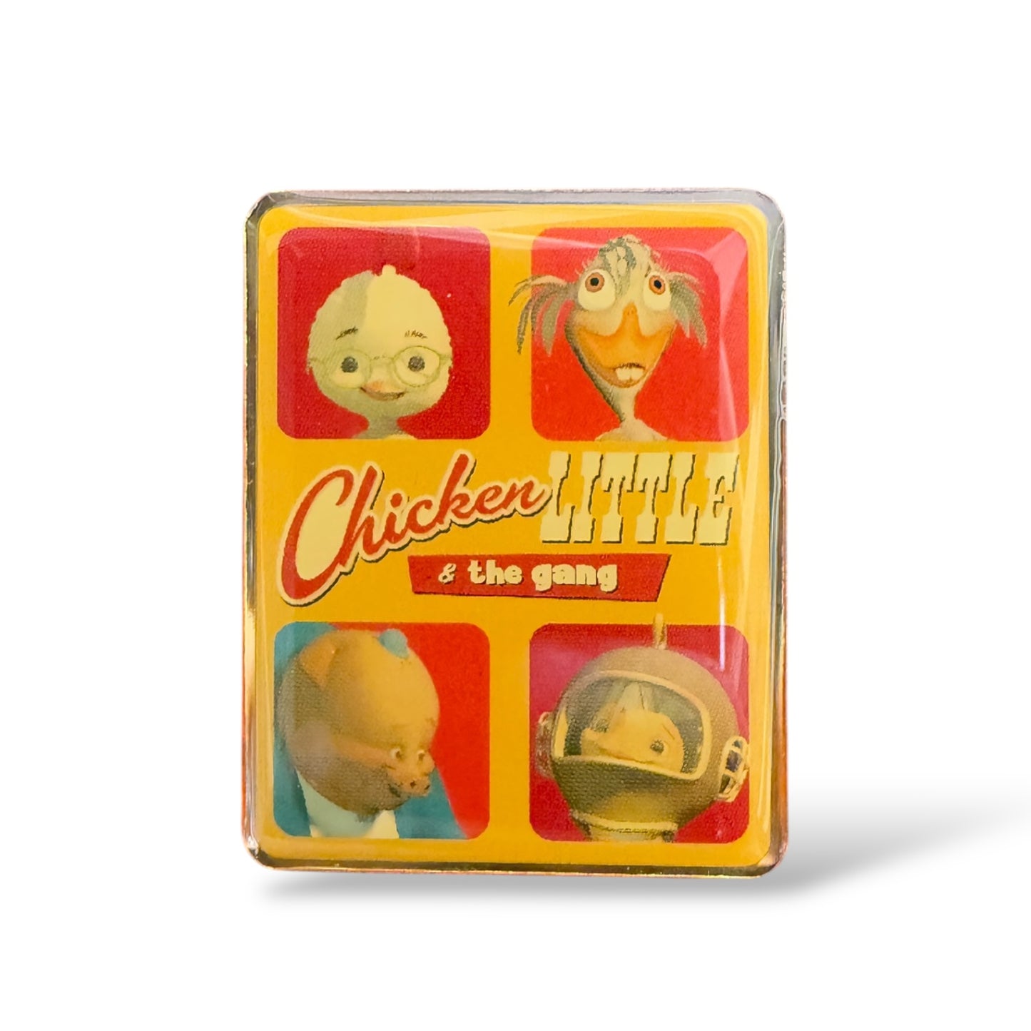 DEC Chicken Little & The Gang Pin