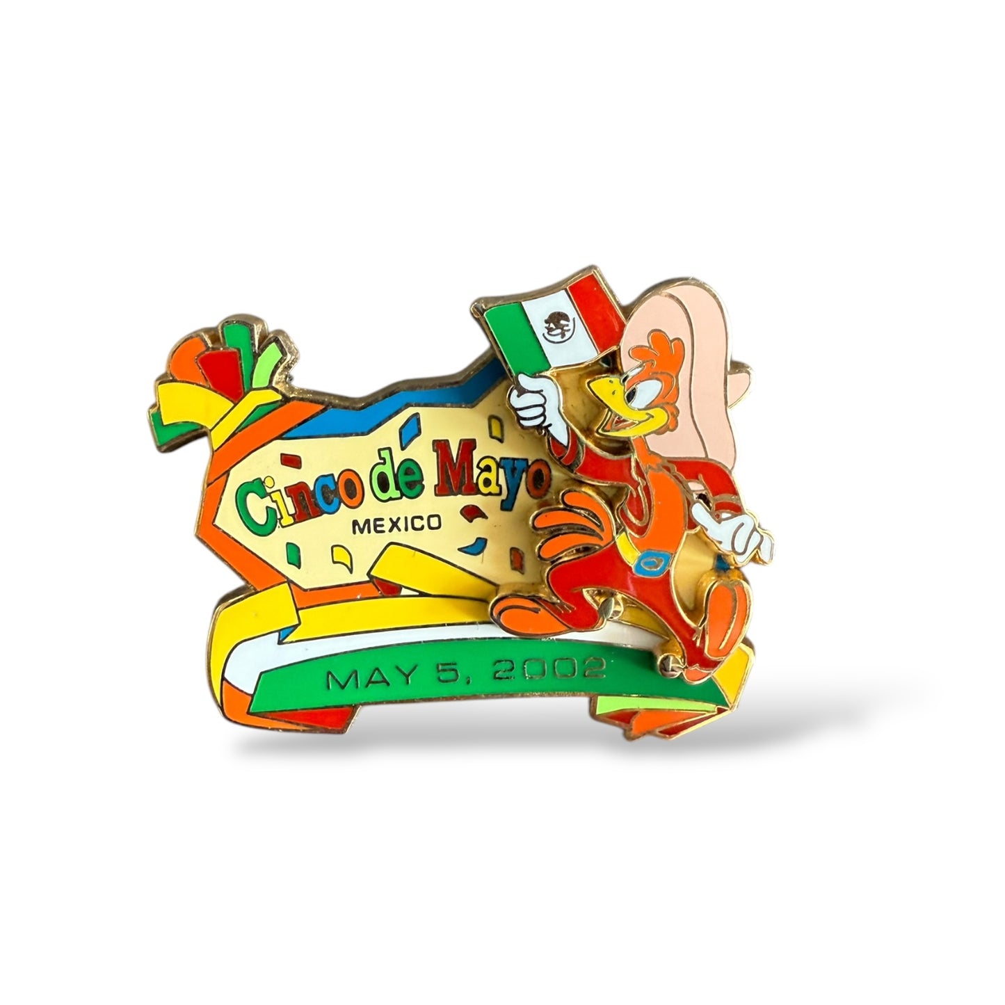 WDW Caballero Panchito Cinco De Mayo 2002 Pin