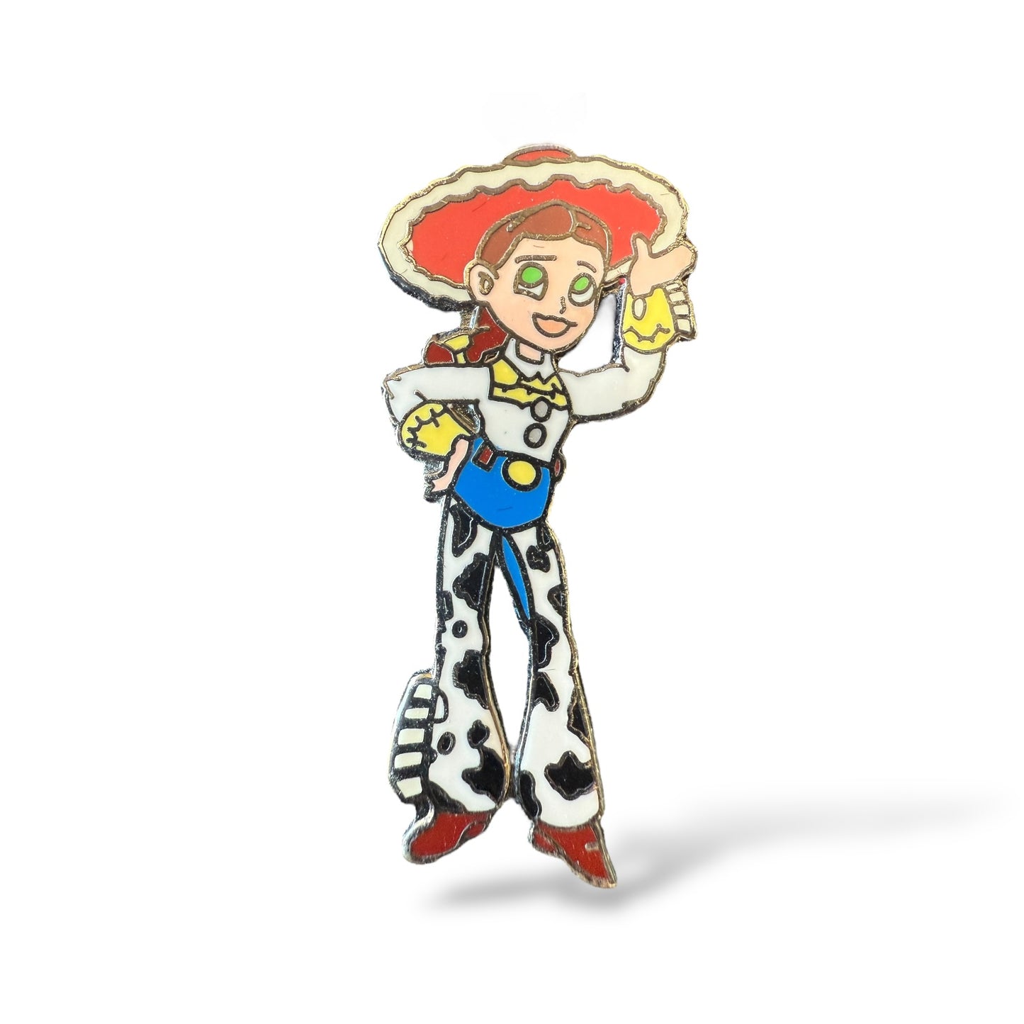Disney Parks Core Character Jessie Grey Hat Fringe Pin