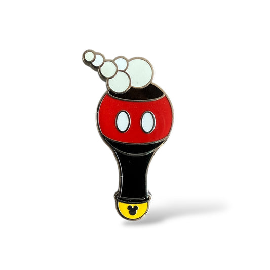 Cast Lanyard Bubble Wands Mickey Hidden Mickey Pin