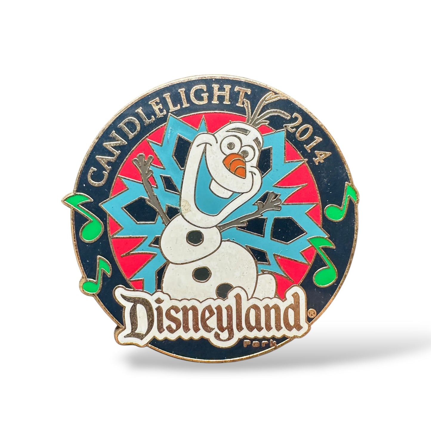 DLR Candlelight Processional 2014 Olaf Pin
