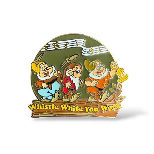 Disney Store Magical Musical Moments Whistle While You Work Pin