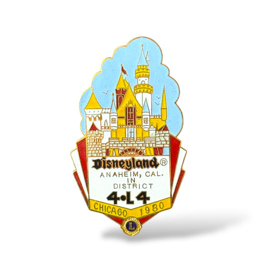 DLR Lions Club Chicago, Illinois Sleeping Beauty's Castle 1980 Pin