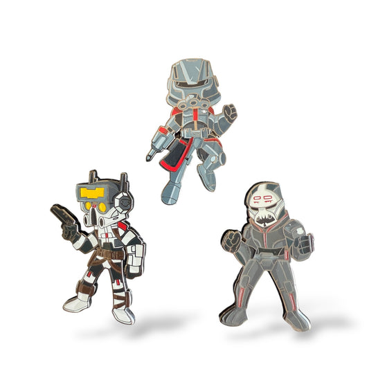 Disney Parks Star Wars Celebration 2022 Tech, Echo, and Wrecker Pin