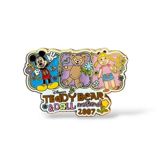 WDW Teddy Bear & Doll Weekend 2007 Pin