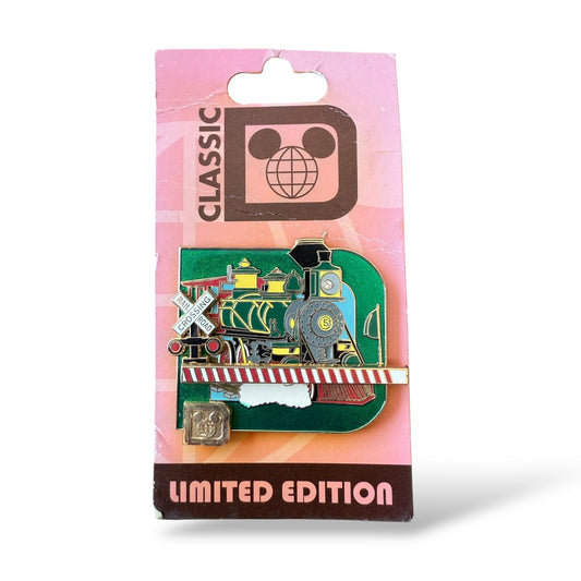 WDW Classic 'D' Collection Disneyland Railroad Pin
