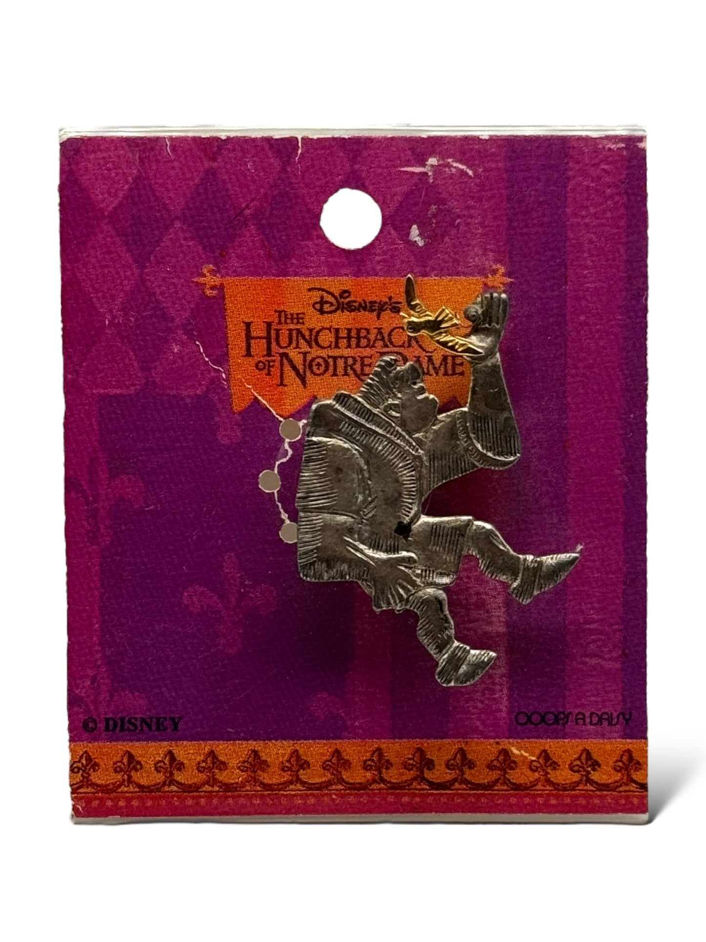 Disney Parks The Hunchback of Notre Dame Quasimodo and Baby Bird Ooops A Daisy Pin