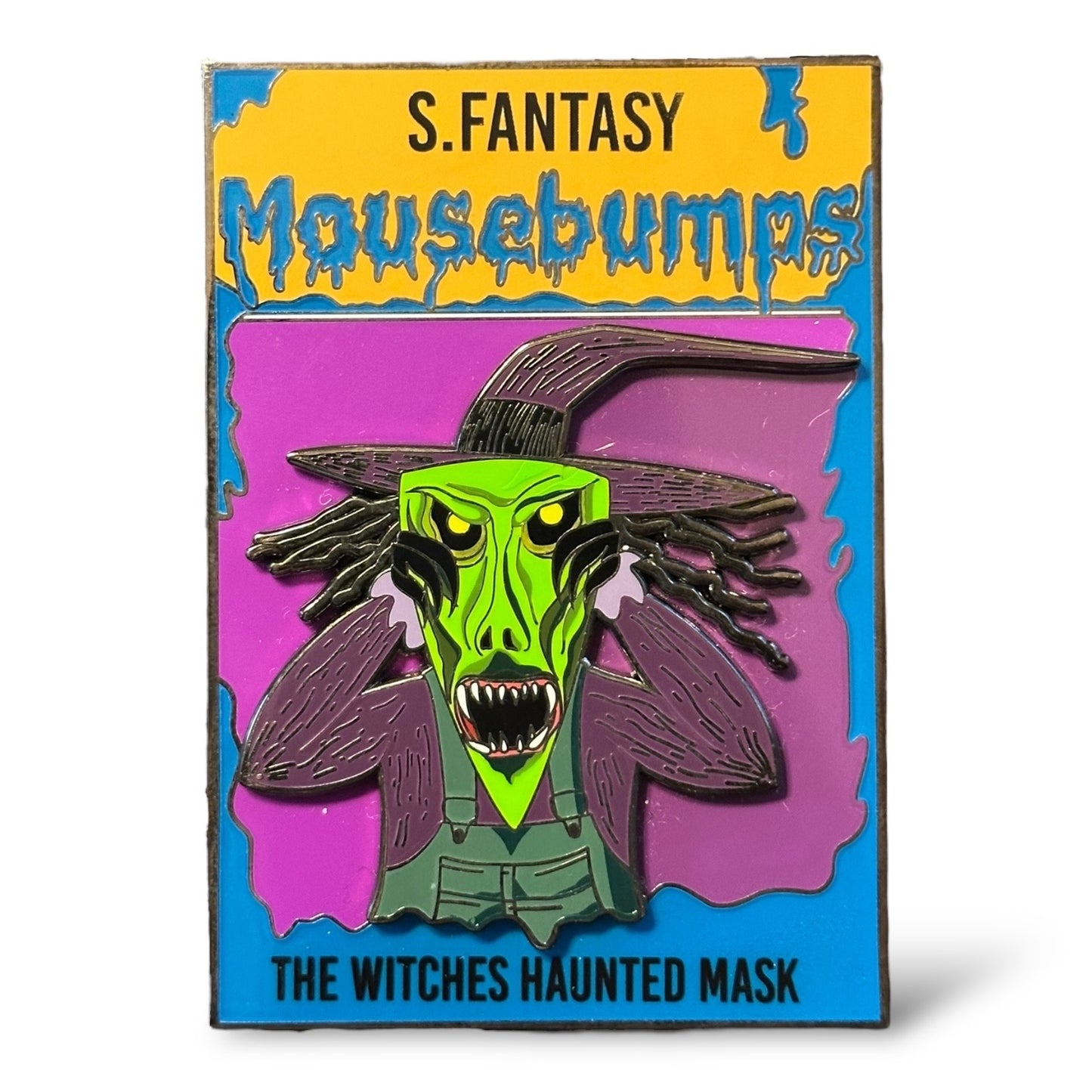 Mousebumps The Witches Haunted Mask Fantasy Pin