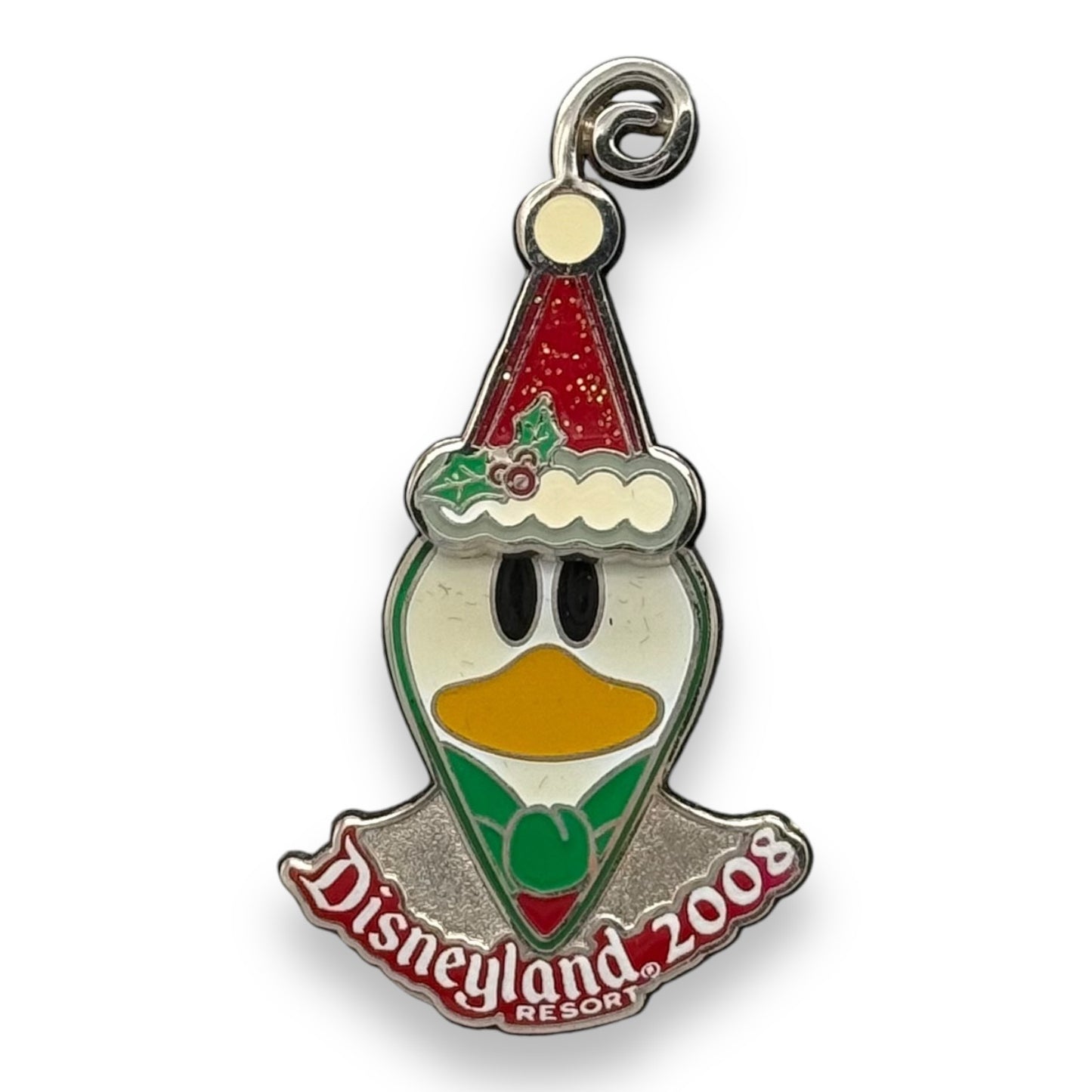 DLR Christmas 2008 Ornament Donald Pin