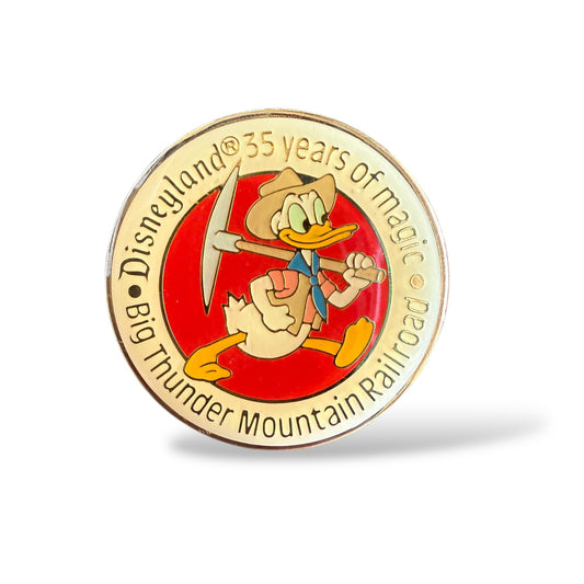 DLR 35 Years of Magic Big Thunder Mountain Railroad Pin