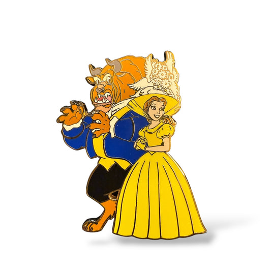 Disney Auctions Easter 2006 Belle and Beast Pin