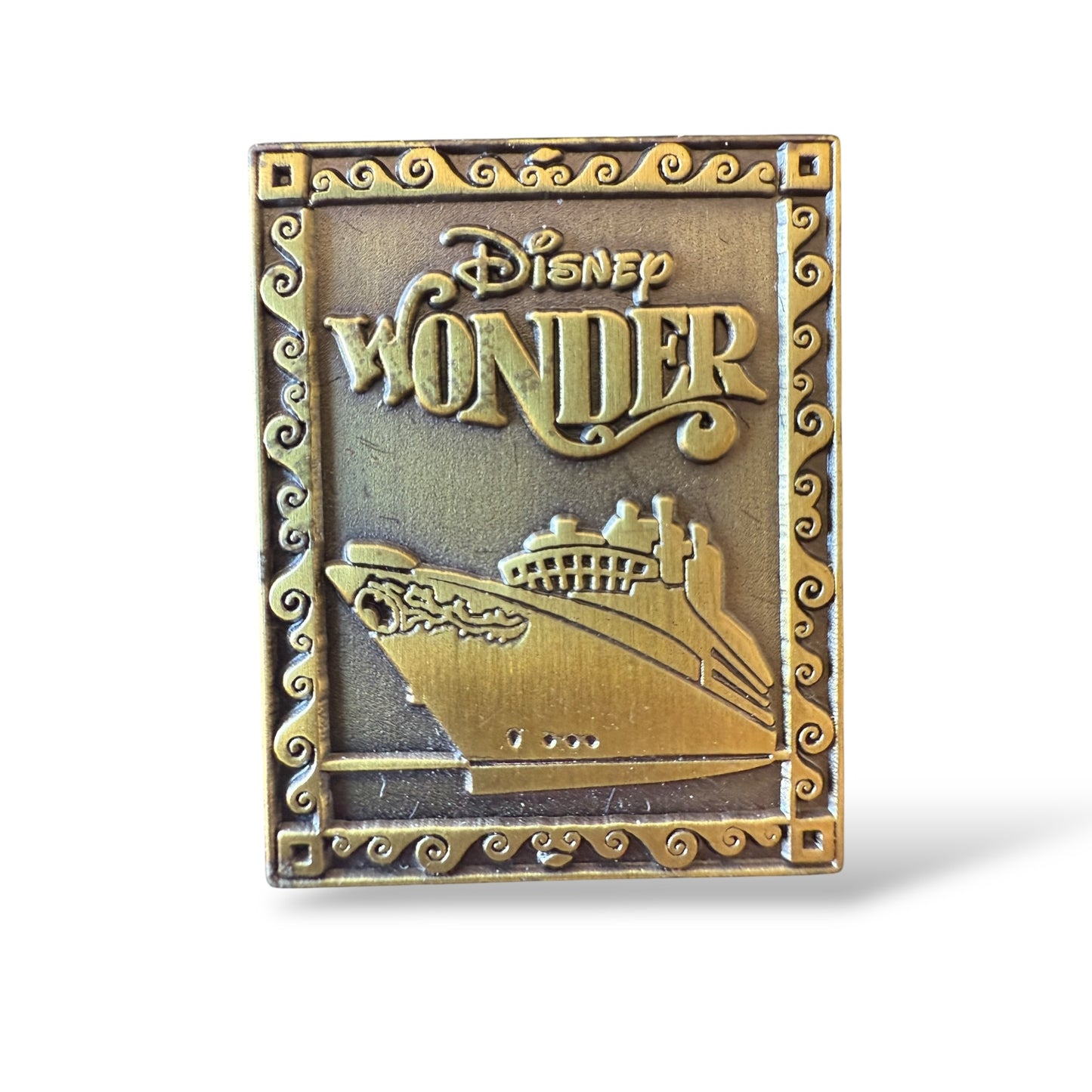 DCL Disney Wonder Stamp Pin