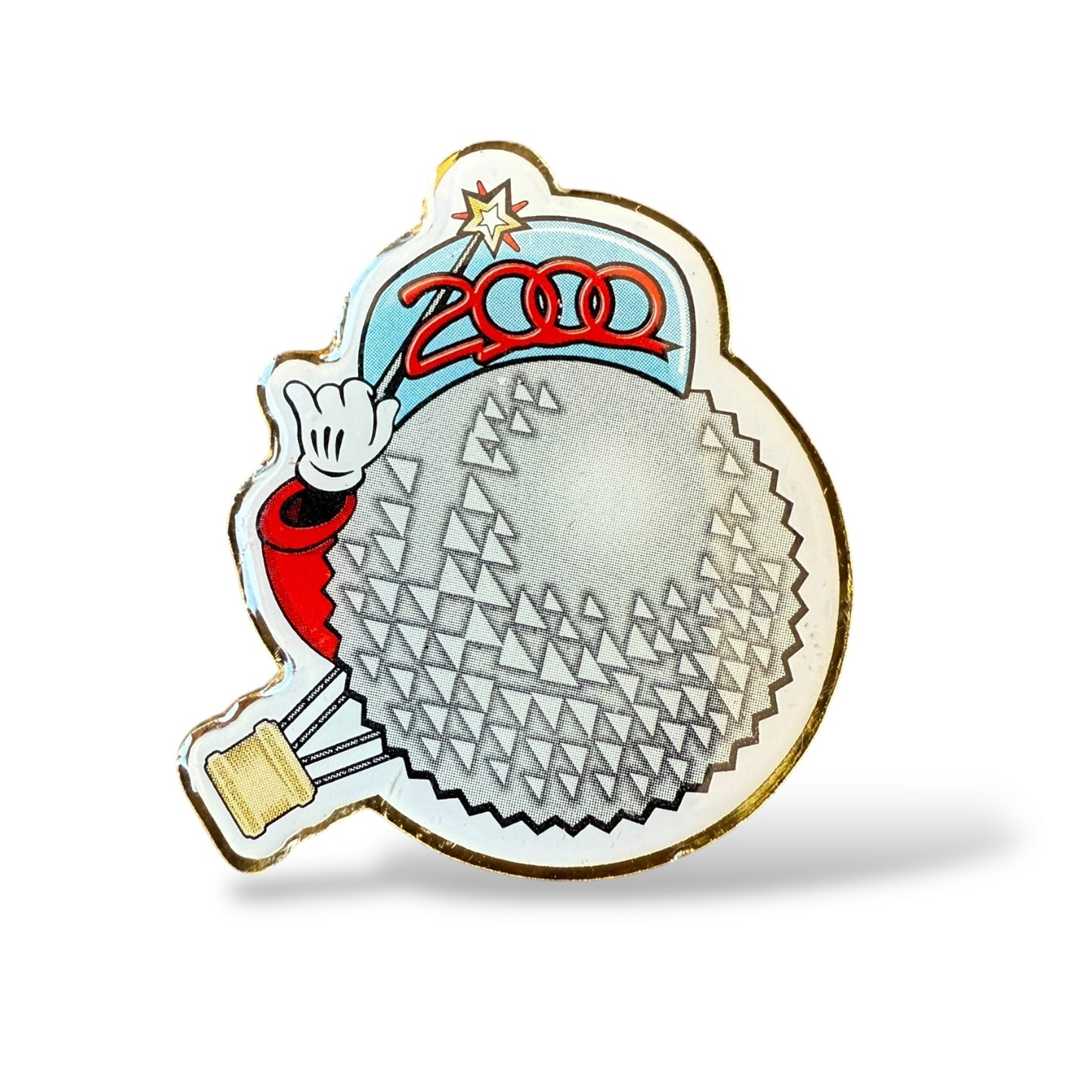 WDW Spaceship Earth 2000 Millennium Balloon Tour Press Pin