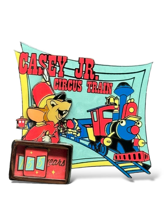 DLR Dateline: Disneyland 1955 55 Years Casey Jr. Circus Train Pin