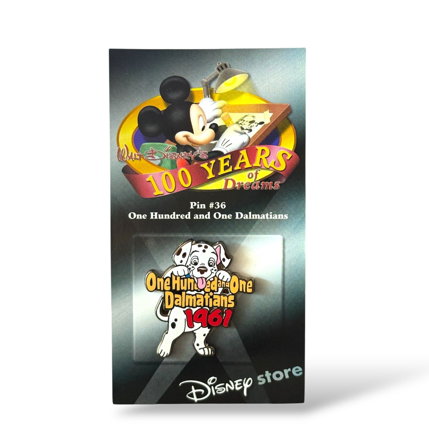 Disney Store 100 Years of Dreams 101 Dalmatians Pin