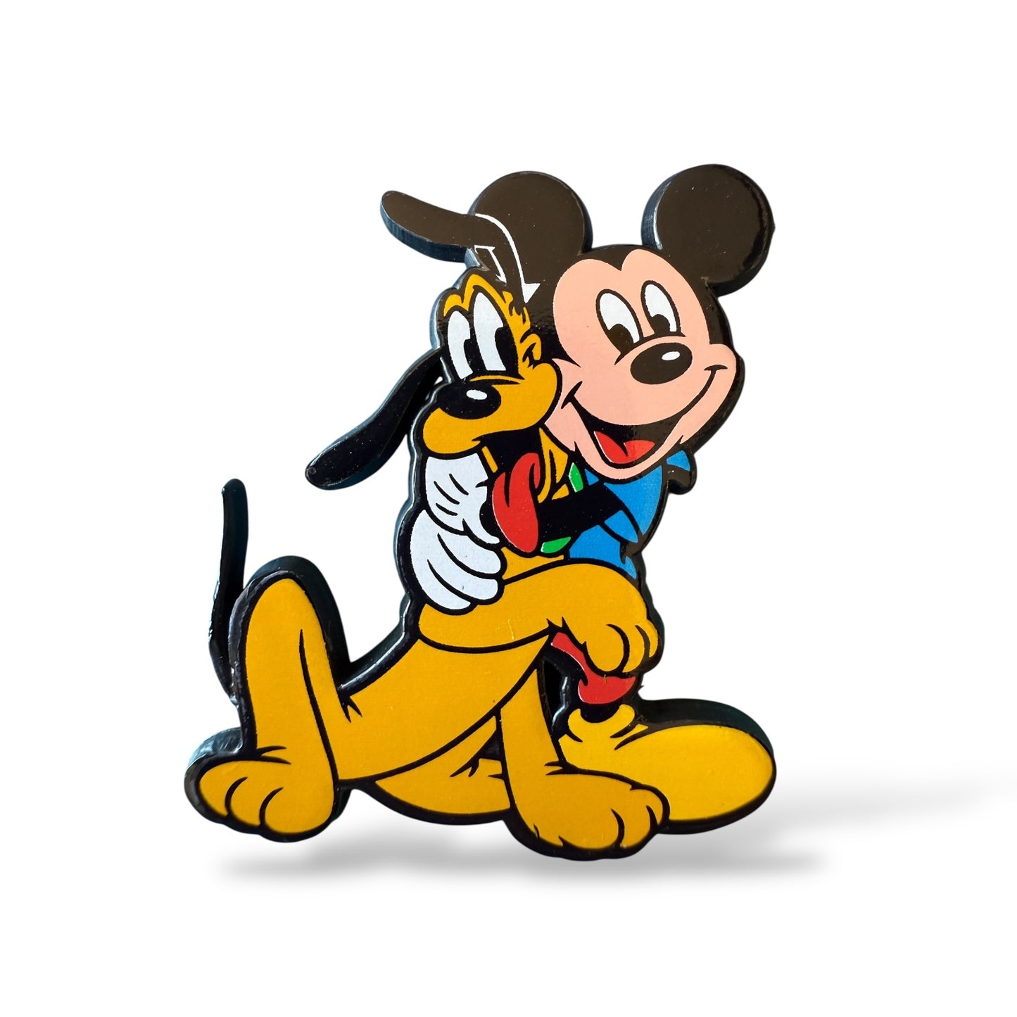 UKDS Plastic Mickey and His Gang Mickey and Pluto Pin