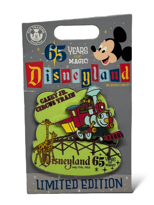 DLR 65 Years of Magic Casey Jr. Circus Train Pin
