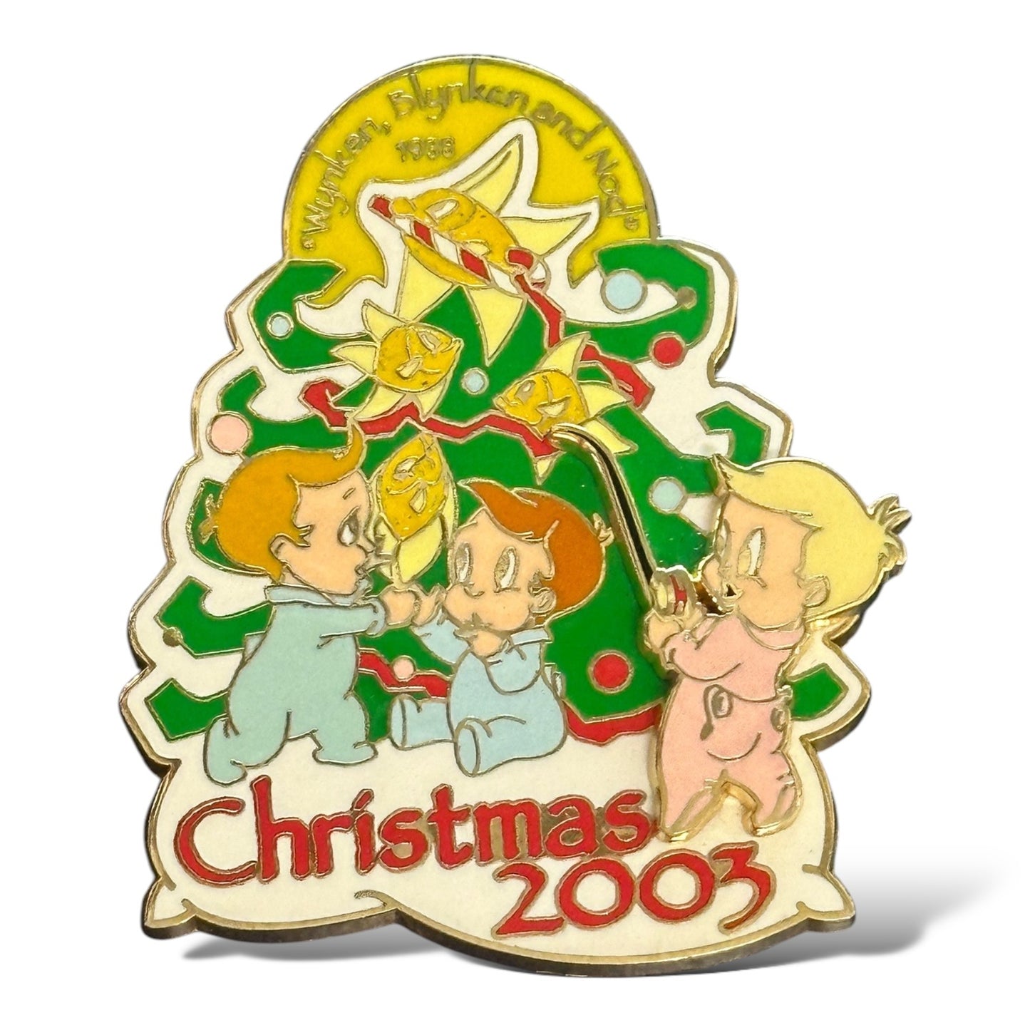 DLR 2003 Christmas Babies Pin