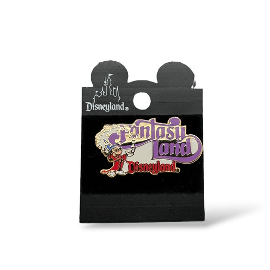 DLR 1998 Attractions Fantasyland Logo Pin