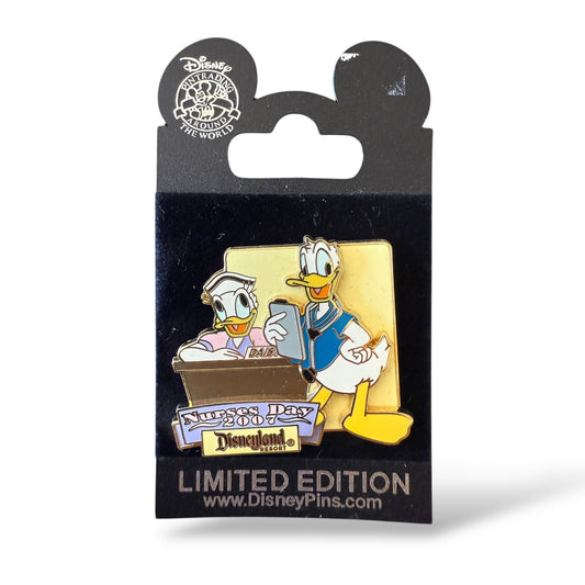 DLR Donald and Daisy Nurses Day 2007 Pin