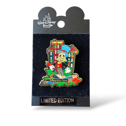 WDW Artist Choice Christmastime in the City 2001 Downtown Disney Jiminy Pin