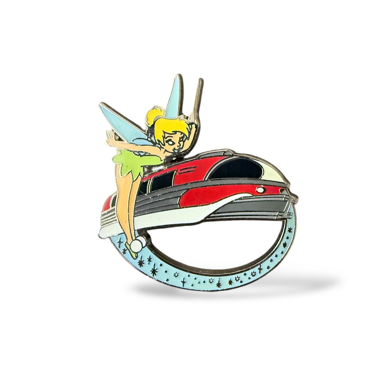 WDW Museum of Pin-Tiquities Monorail Tinker Bell Pin