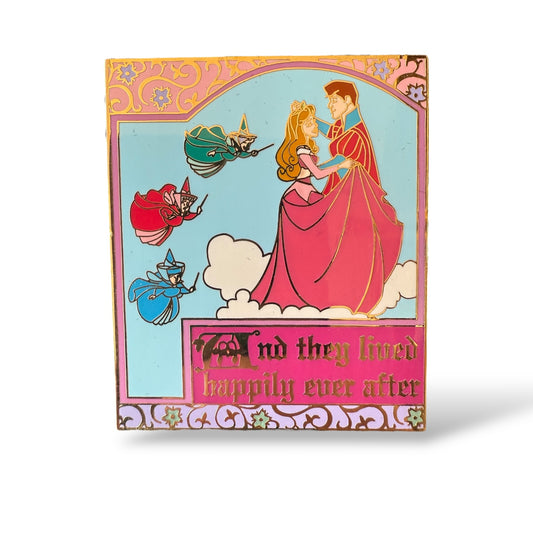 DLR Sleeping Beauty's Royal Ball Story Book Cover Pin