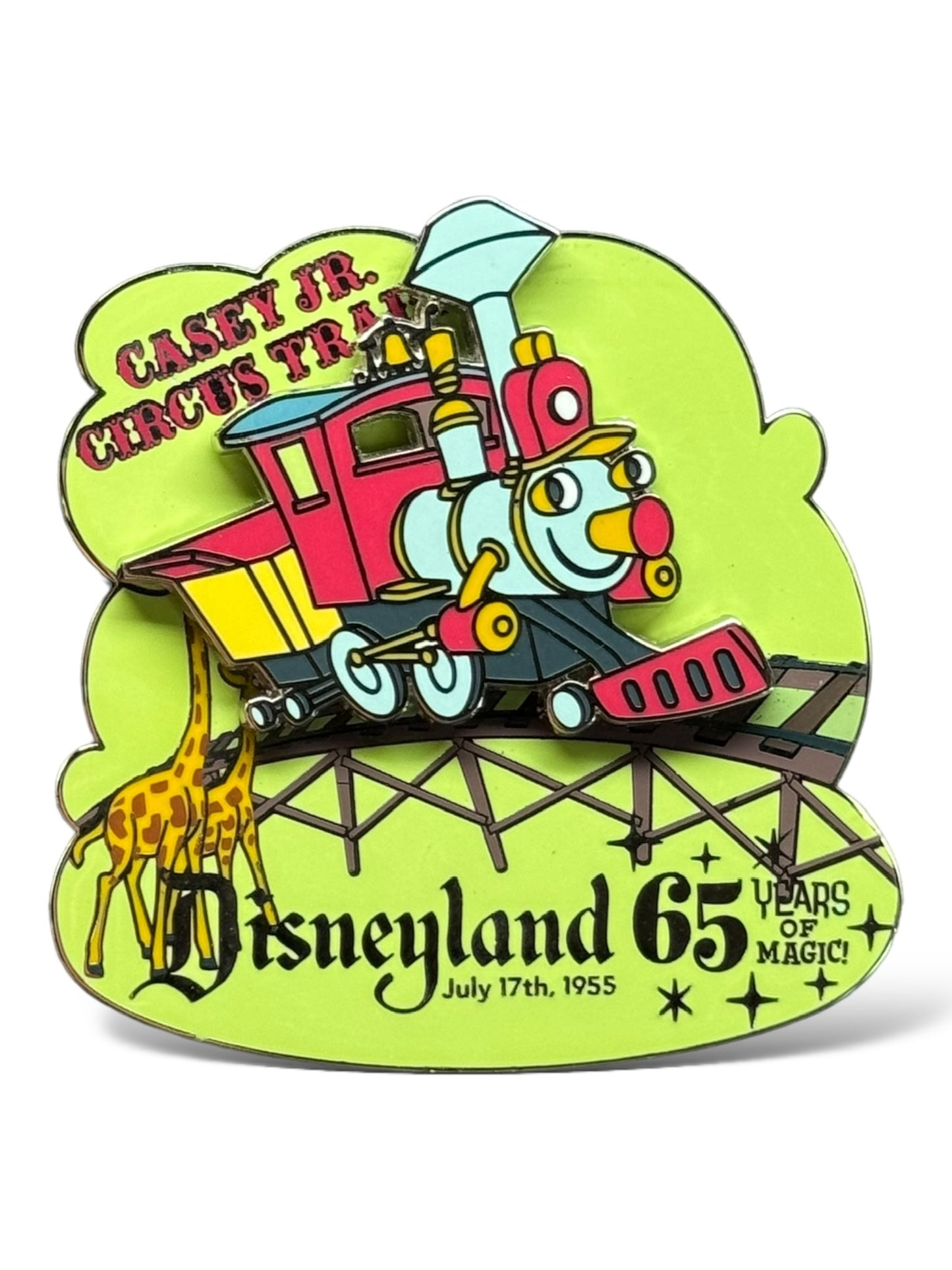 DLR 65 Years of Magic Casey Jr. Circus Train Pin