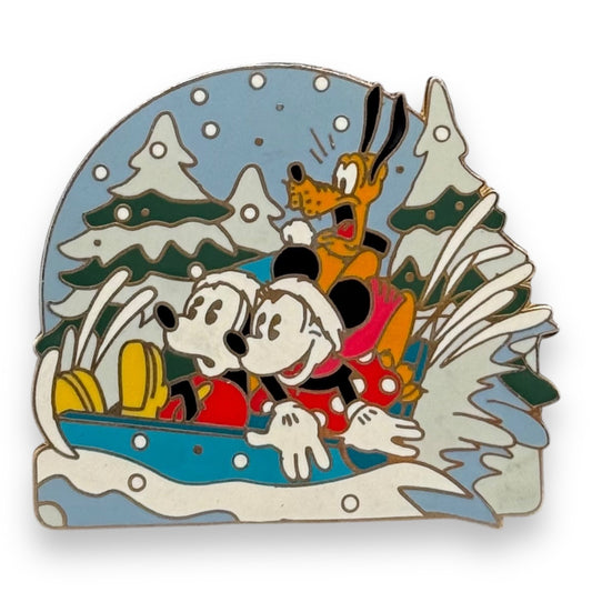 Disney Parks Mickey Mouse Seasons Winter Pin