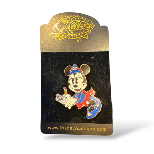 Disney Auctions Air Crew Minnie Mouse Pin