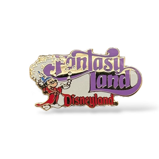 DLR 1998 Attractions Fantasyland Logo Pin