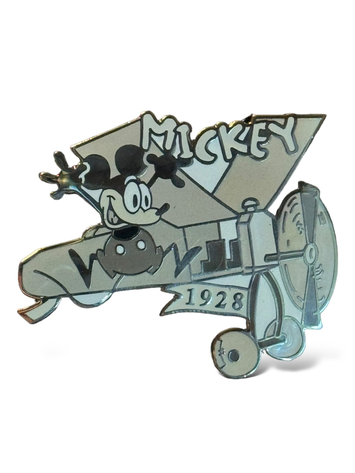 JDS 100 Years of Dreams Mickey Plane Crazy 1928 Pin