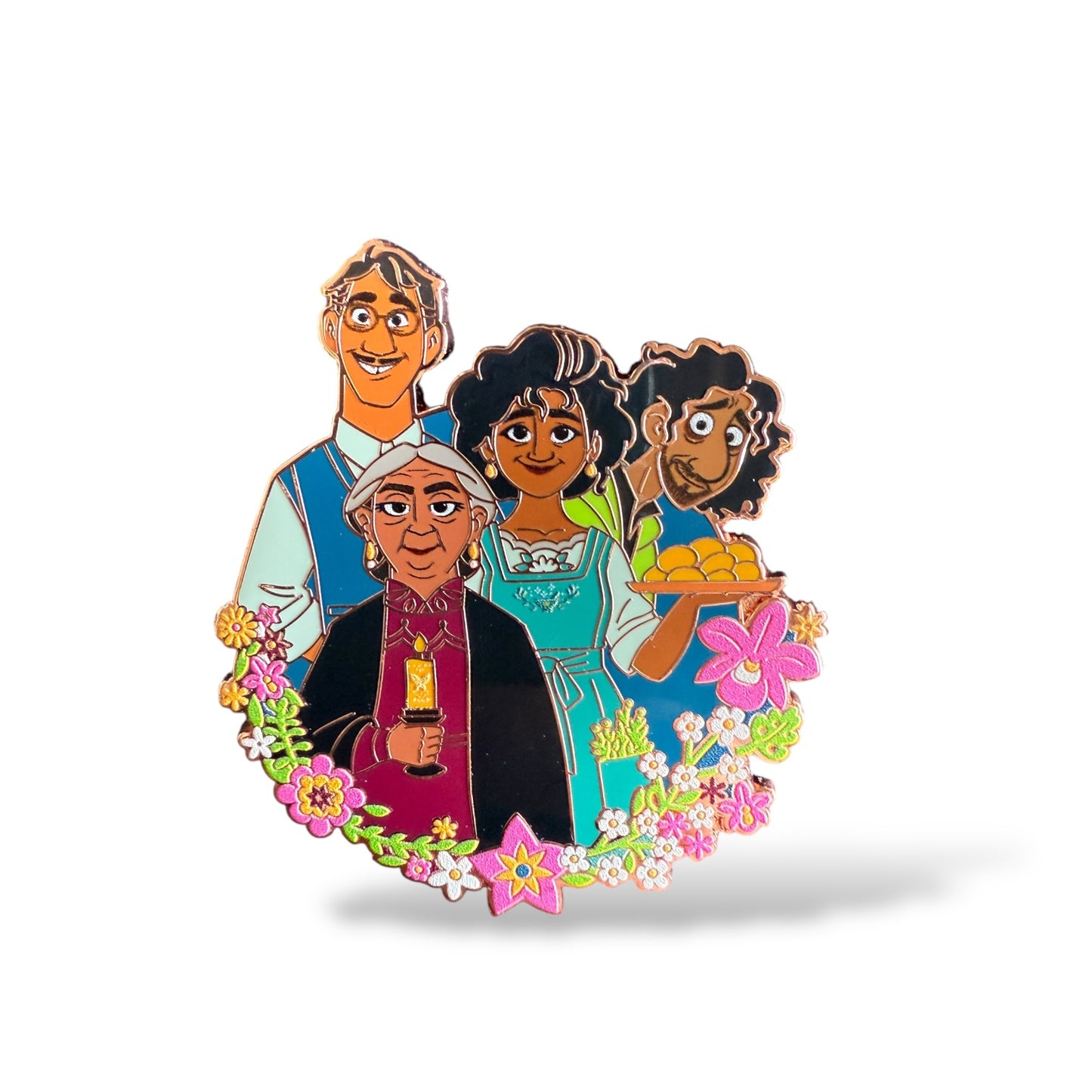 Disney Parks Encanto Booster Agustin, Julieta, Abuela Alma and Bruno Pin
