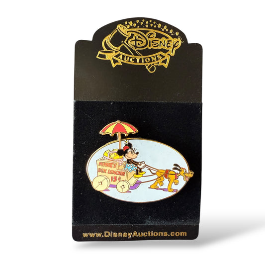 Disney Auctions Minnie Mouse Lunch Wagon Pin