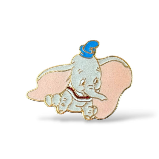 Disney Parks Sitting Dumbo with Blue Hat Pin