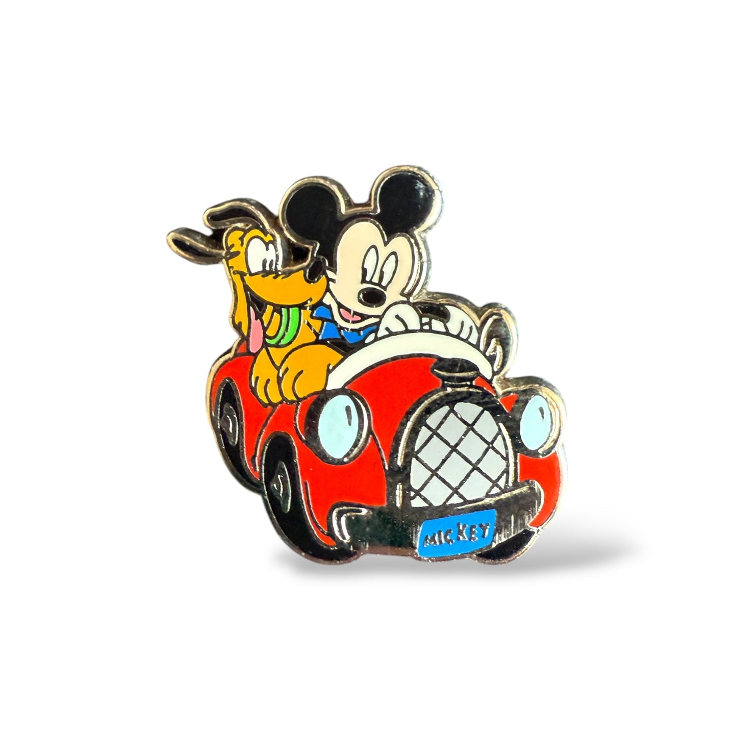 WDW AAA Travel Company Mickey and Pluto Pin