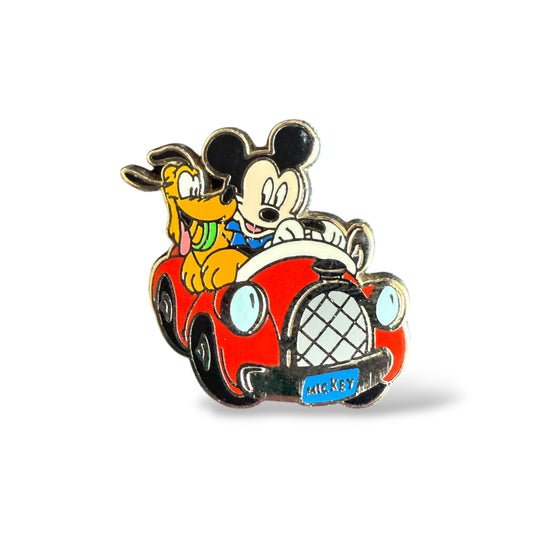 WDW AAA Travel Company Mickey and Pluto Pin