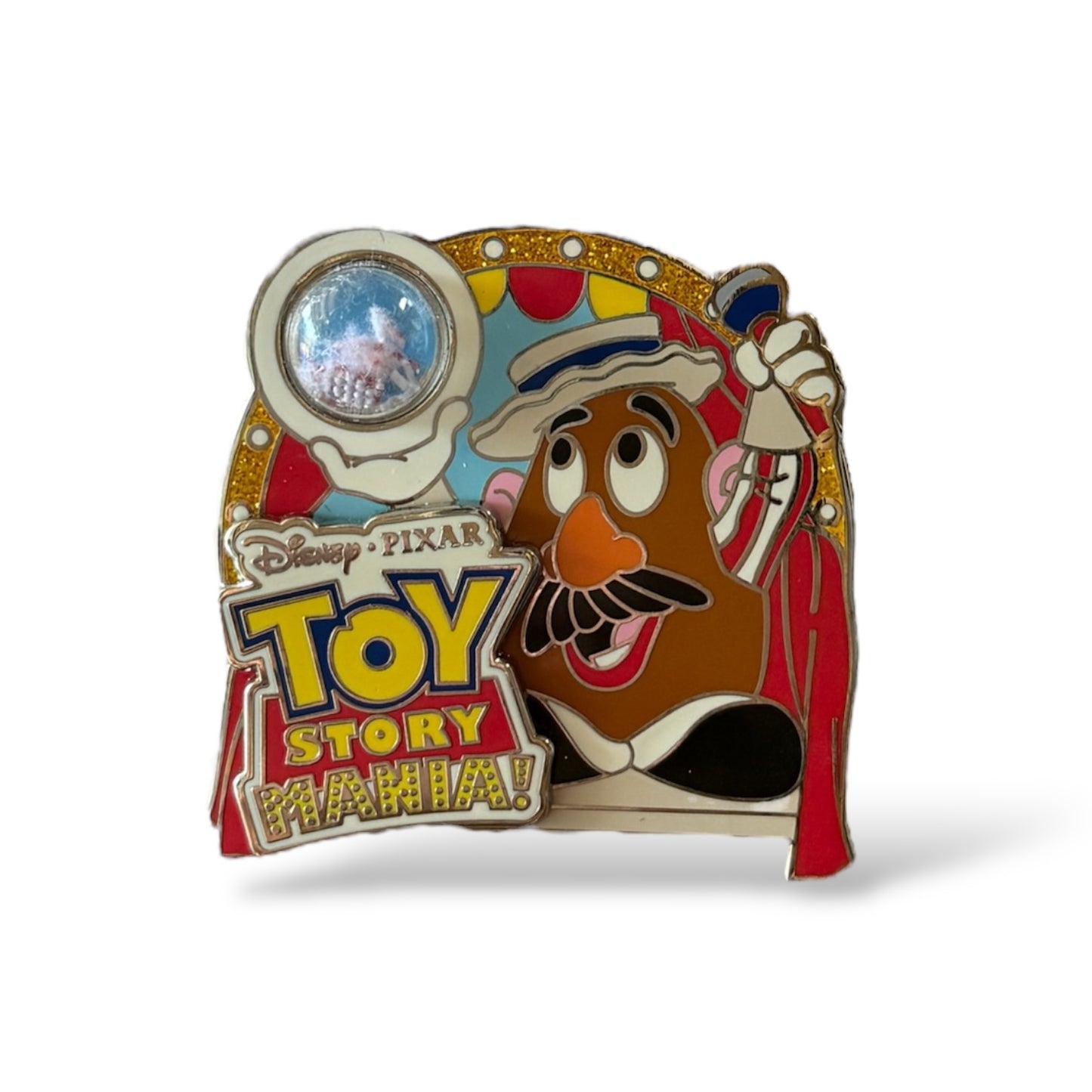 DLR Piece of Disney History Toy Story Mania Pin