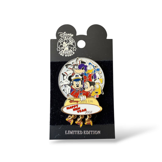 DCL Happy New Year 2003 FAB 5 3D Dangle Pin