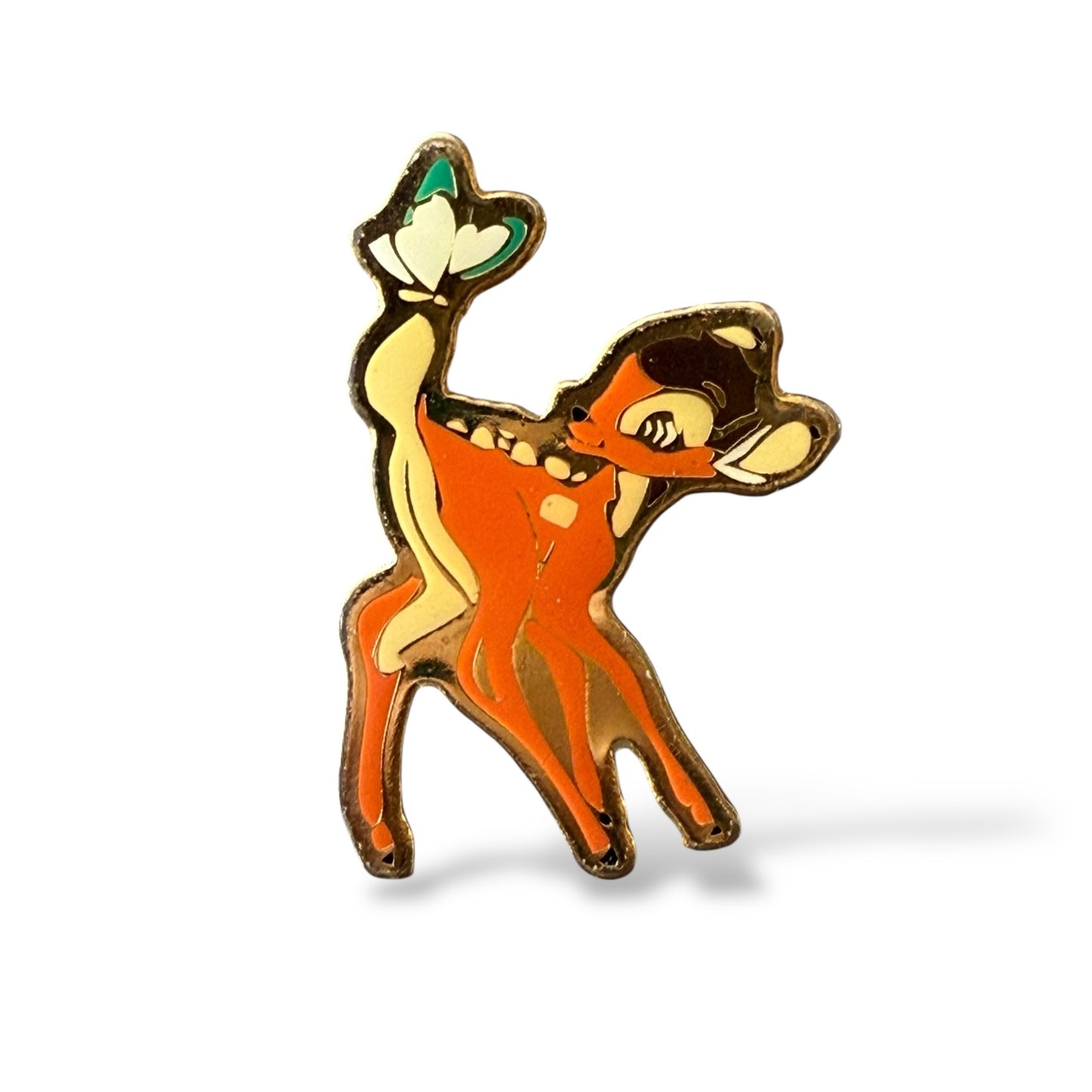 Disney Parks Vintage Bambi with Butterfly Pin