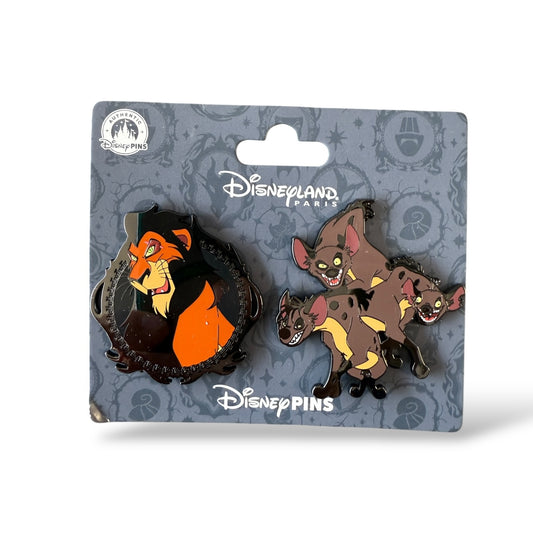 DLRP Villains and Sidekicks The Lion King Pin Set